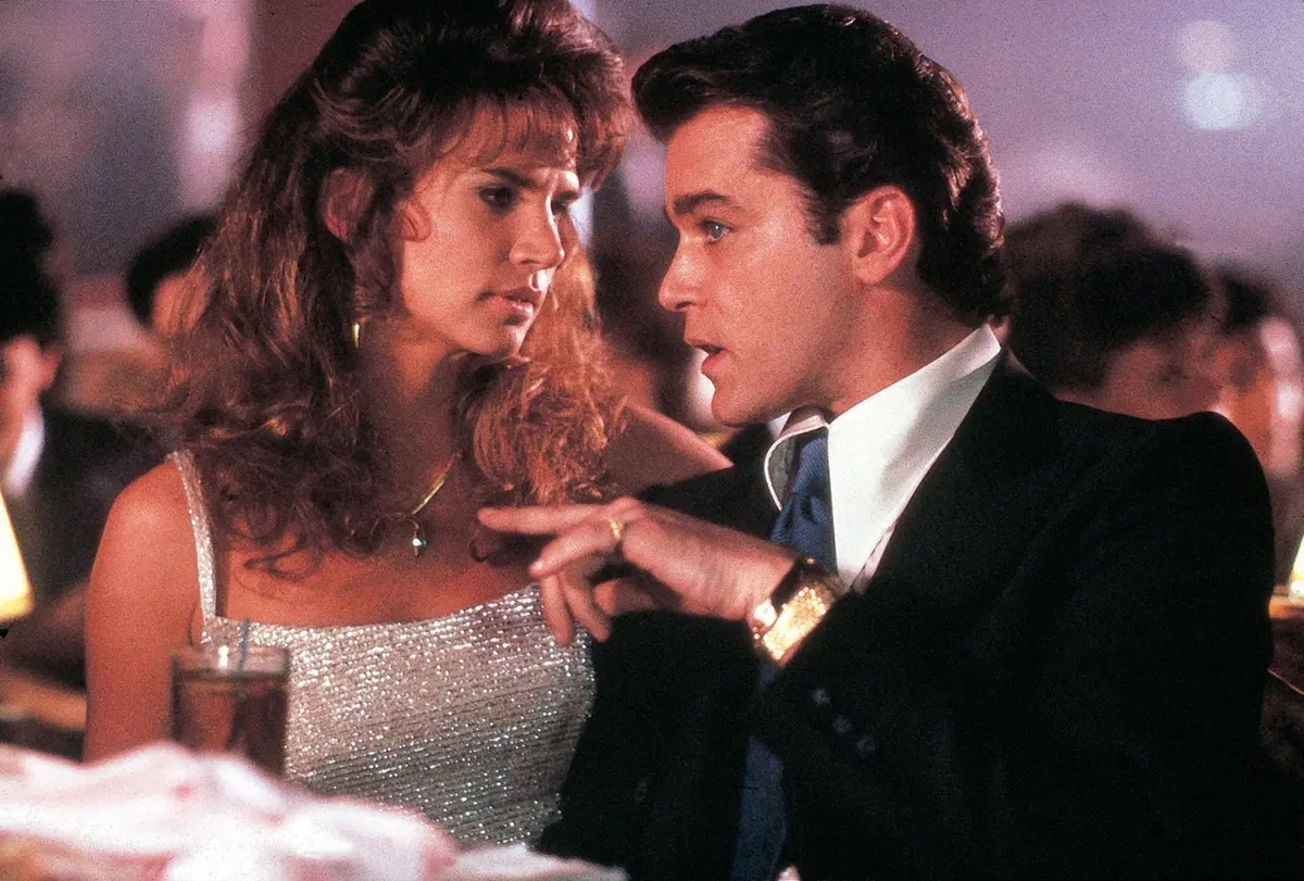 Lorraine Bracco, Ray Liotta in Quei bravi ragazzi (1990) - @Webphoto