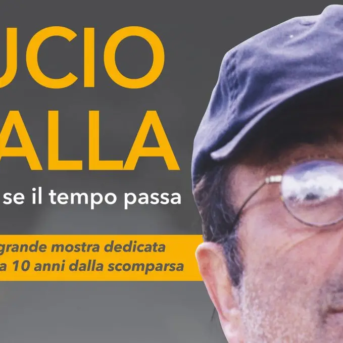 Lucio Dalla all'Ara Pacis