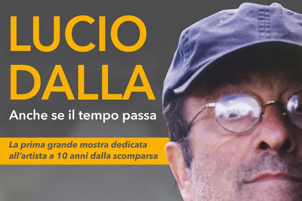 Lucio Dalla all'Ara Pacis