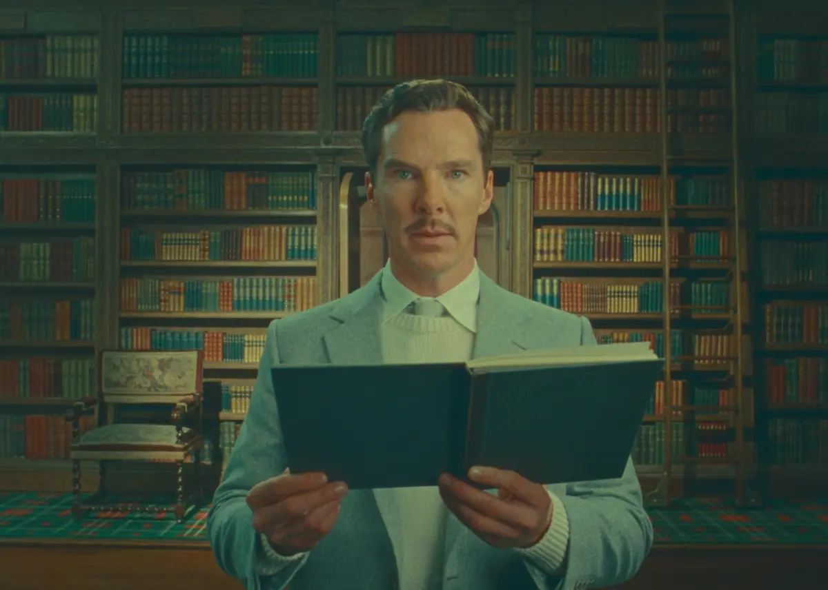 Benedict Cumberbatch as Henry Sugar in La meravigliosa storia di Henry Sugar. Cr. Netflix © 2023