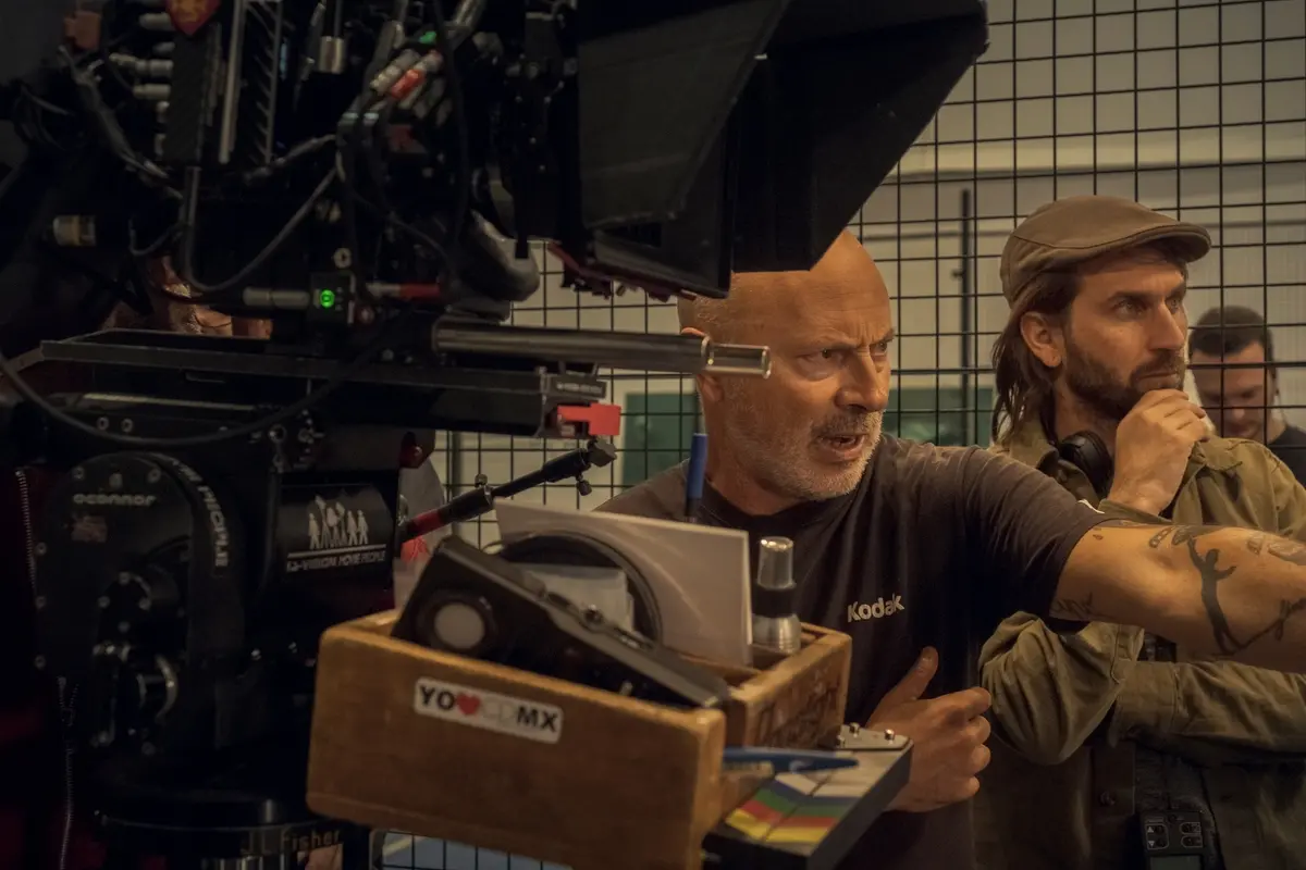 Ivano De Matteo sul set di Una figlia - Foto Francesca Fago