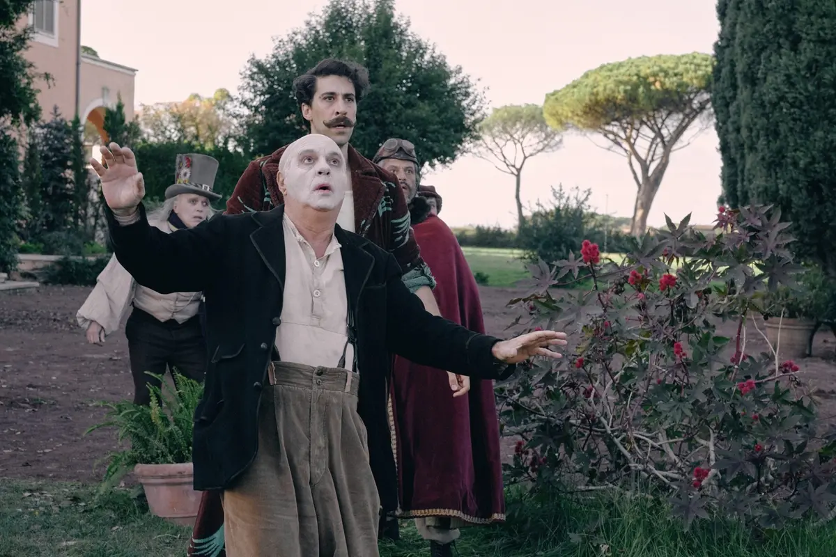 Giorgio Panariello, Stefano Cisano, Stefano Pesce, Romano Talevi in Incanto