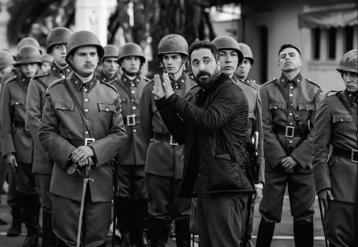 El Conde. Pablo Larraín sul set - Cr. Diego Araya Corvalán / Netflix ©2023