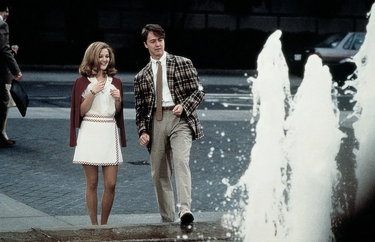 Drew Barrymore, Edward Norton in Tutti dicono I Love You (1996), @Webphoto