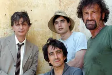 Sergio Rubini con<br>il cast corale del film