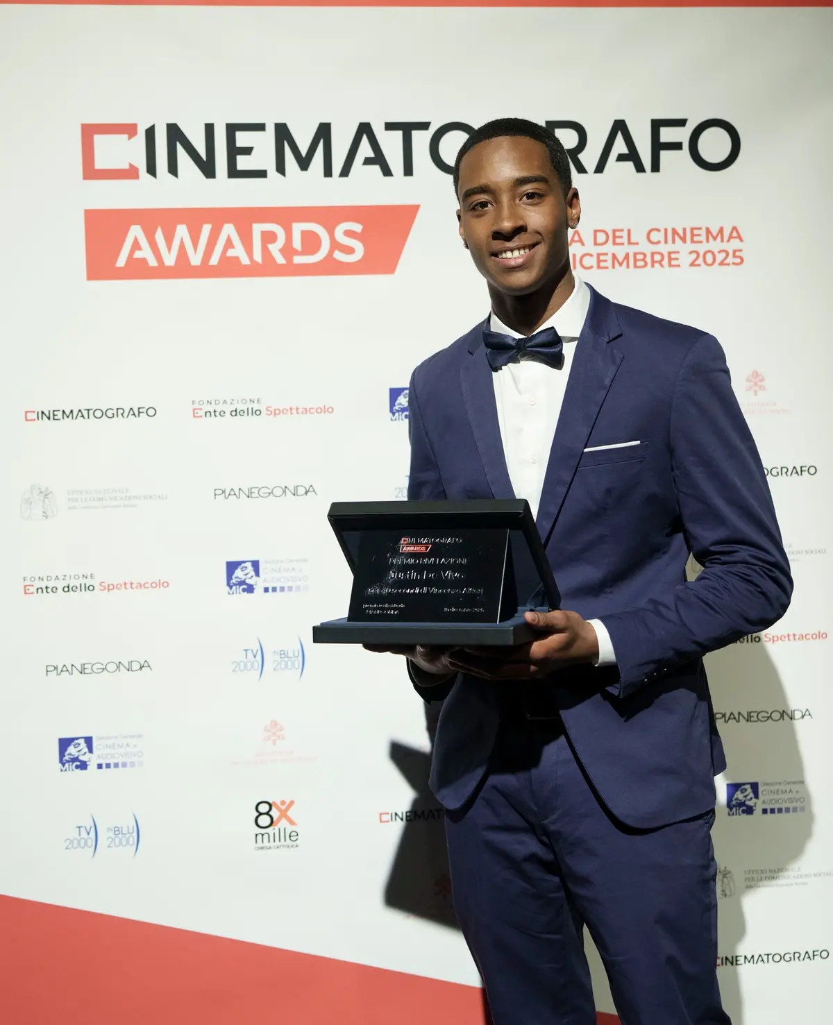 Justin De Vivo, Premio Rivelazione dell’Anno per 40 secondi di Vincenzo Alfieri