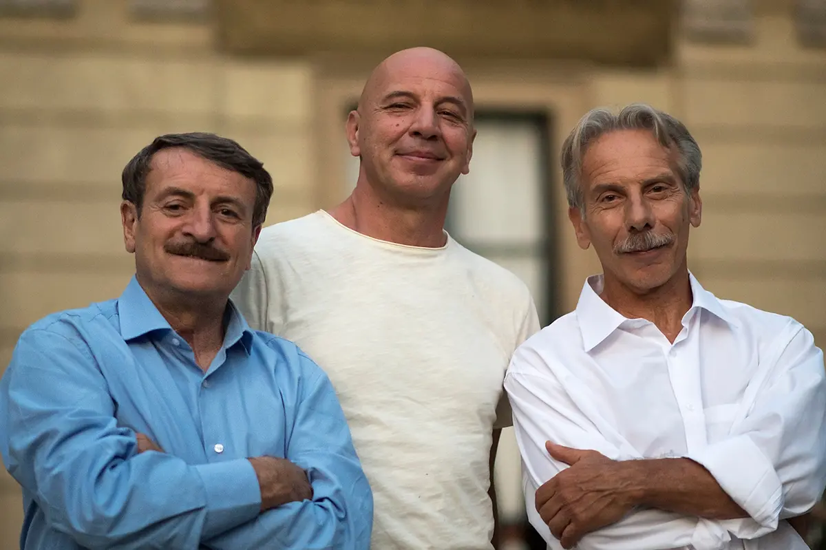 Giacomo Poretti, Aldo Baglio e Giovanni Storti \\u00A9 Aliocha Merker
