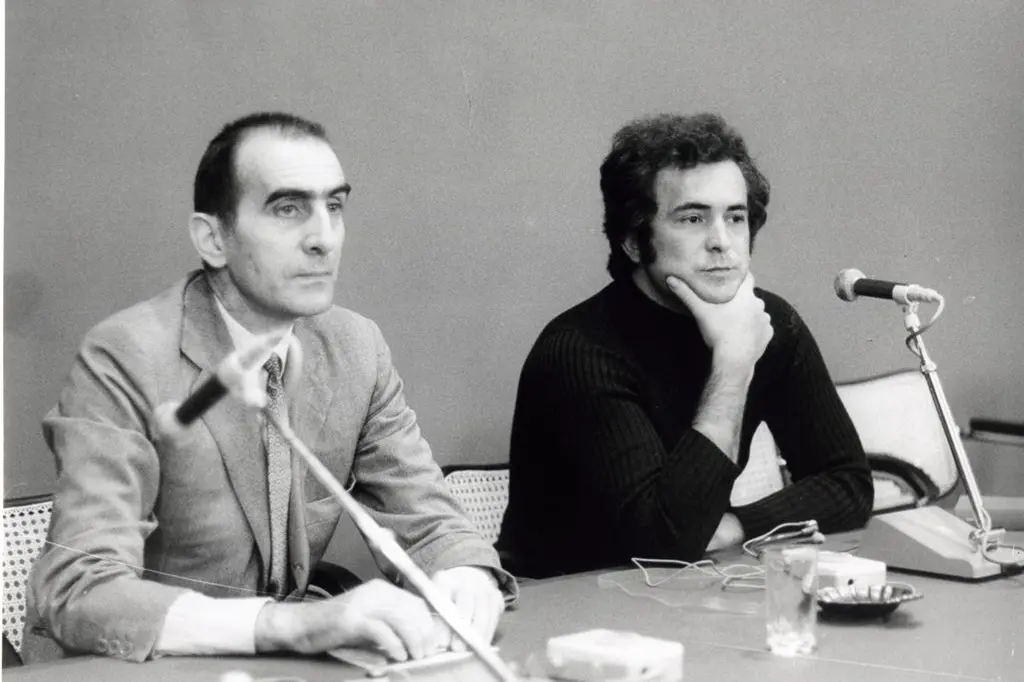 Camillo Bassotto e Bernardo Bertolucci - Laboratorio fotografico Bernardi - copyright ASAC