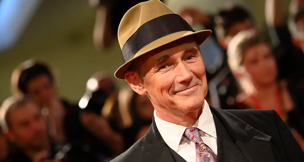 Mark Rylance sul set con Guadagnino