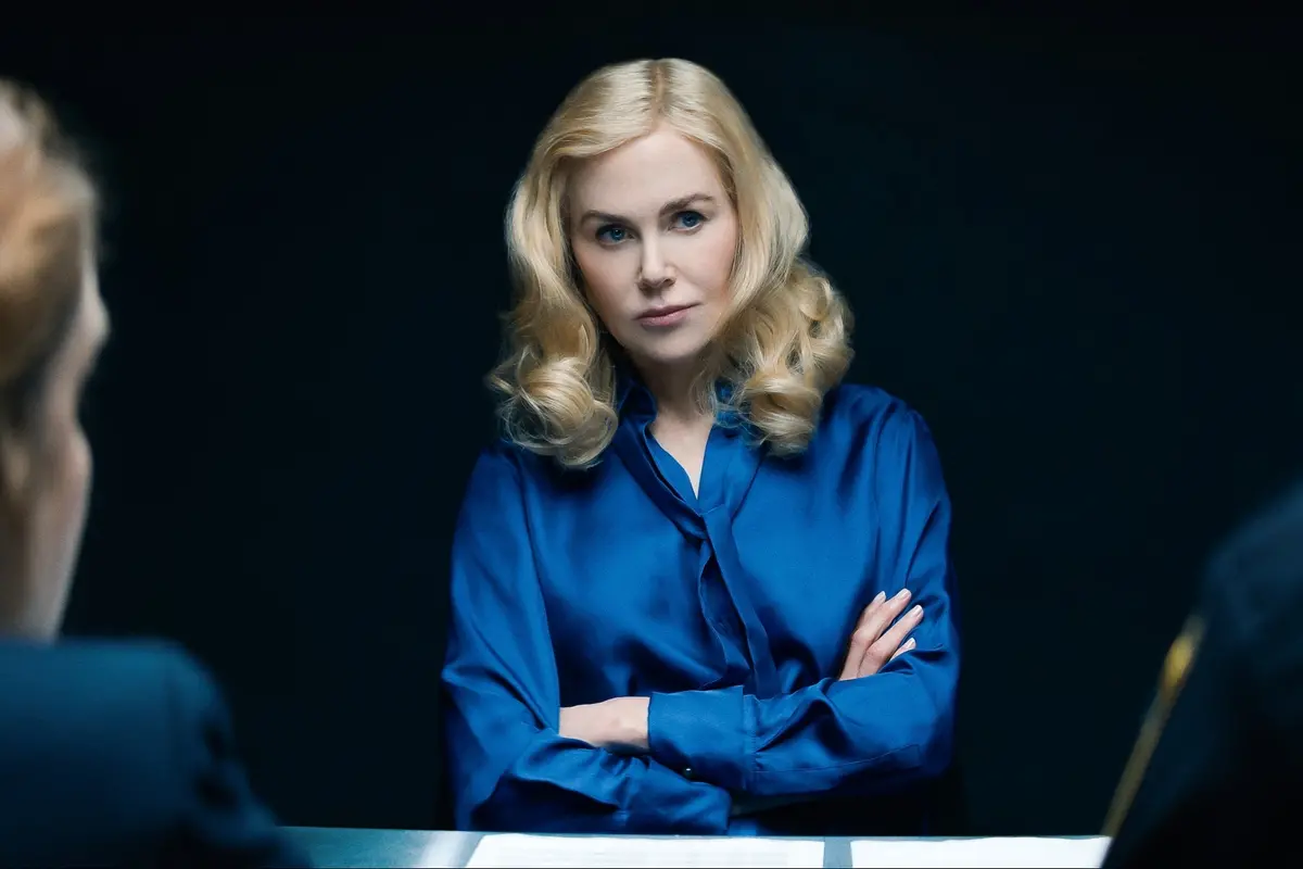 The Perfect Couple. Nicole Kidman as Greer Winbury in episode 106 of The Perfect Couple. Cr. Courtesy of Netflix © 2024