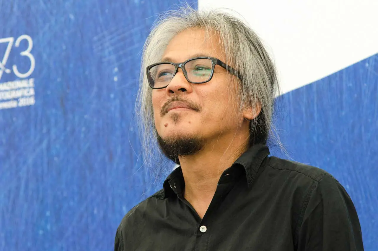 Il regista Lav Diaz