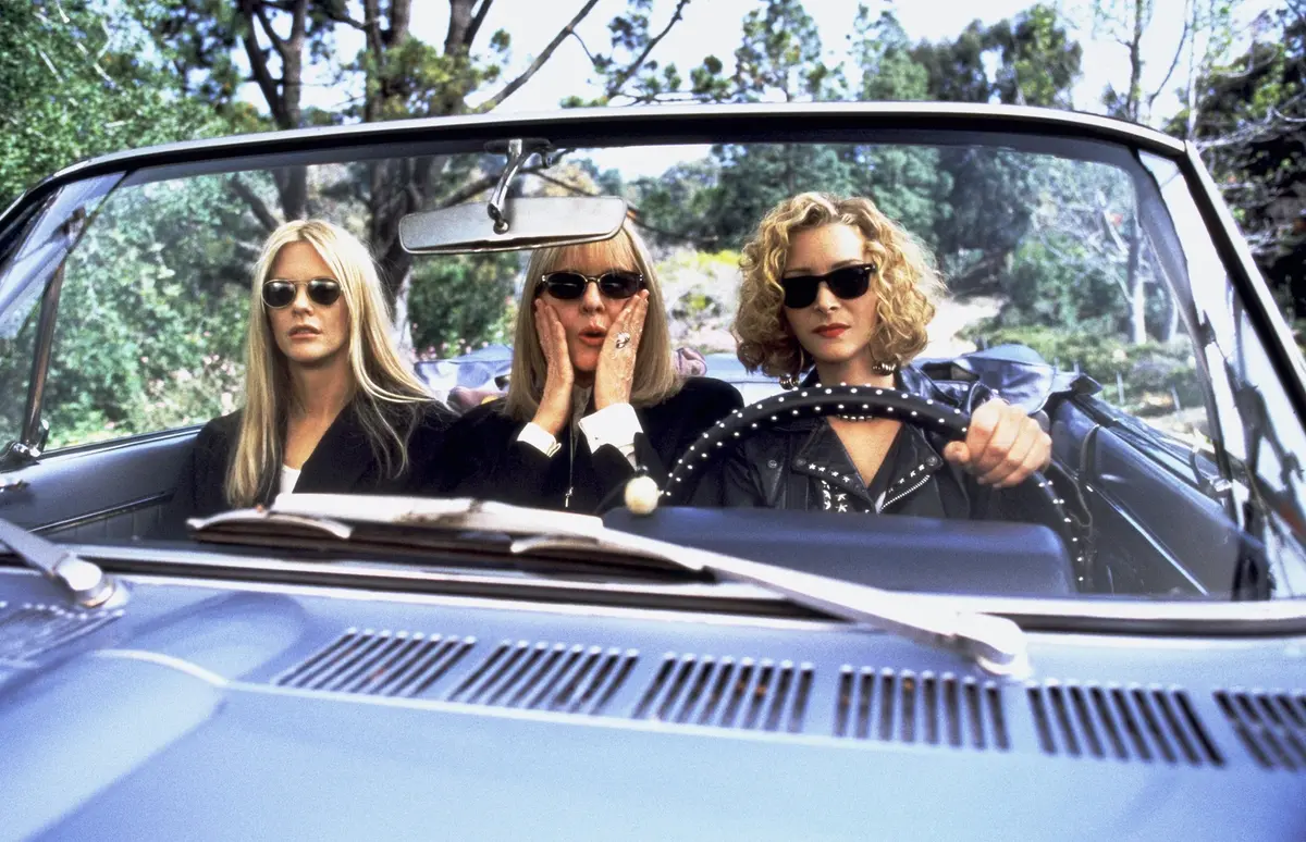 Meg Ryan, Diane Keaton, Lisa Kudrow in Avviso di chiamata (2000), @Webphoto