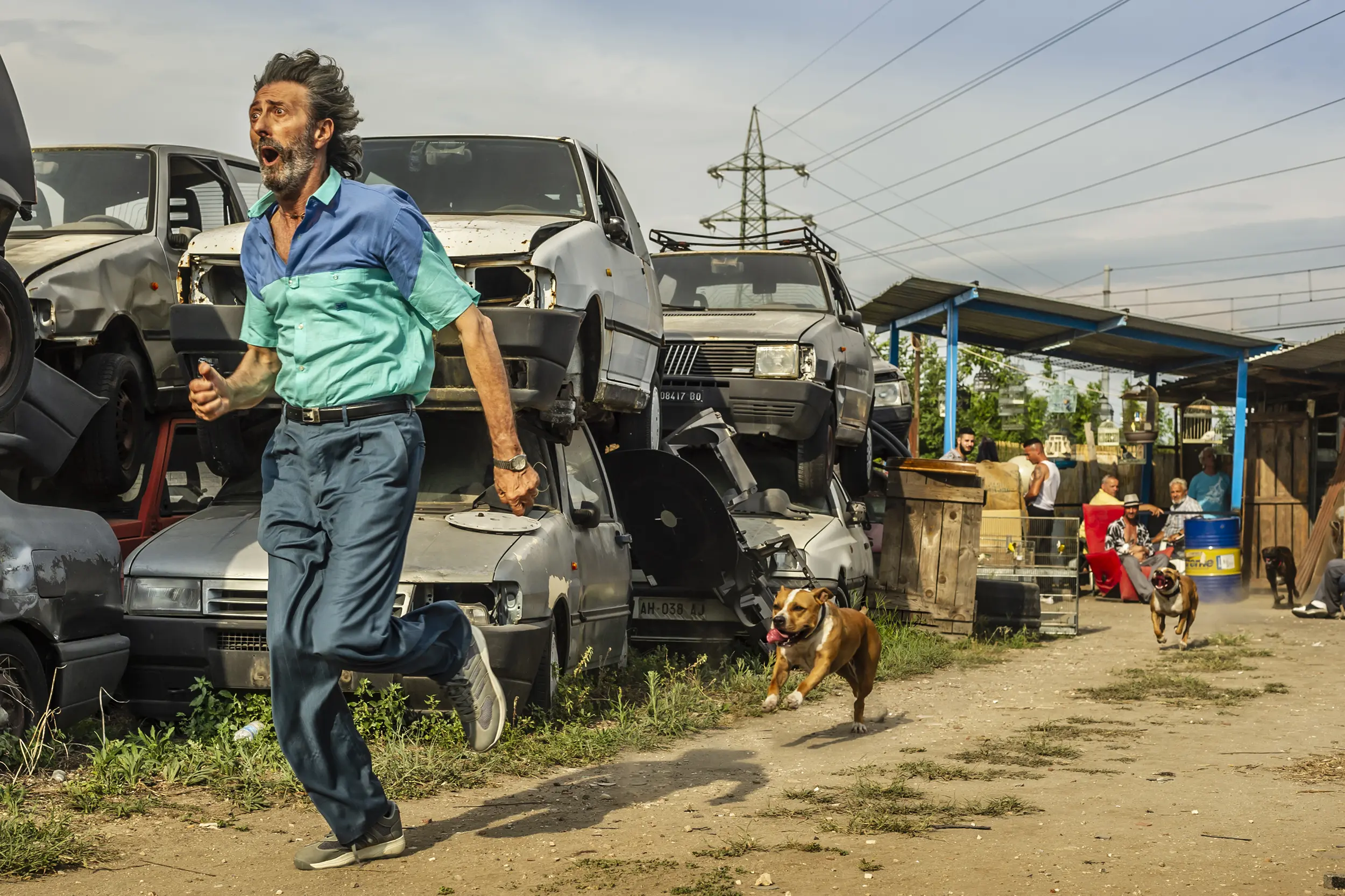 foto di scena film Io c'è regia Alessandro Aronadio, produzione IIF