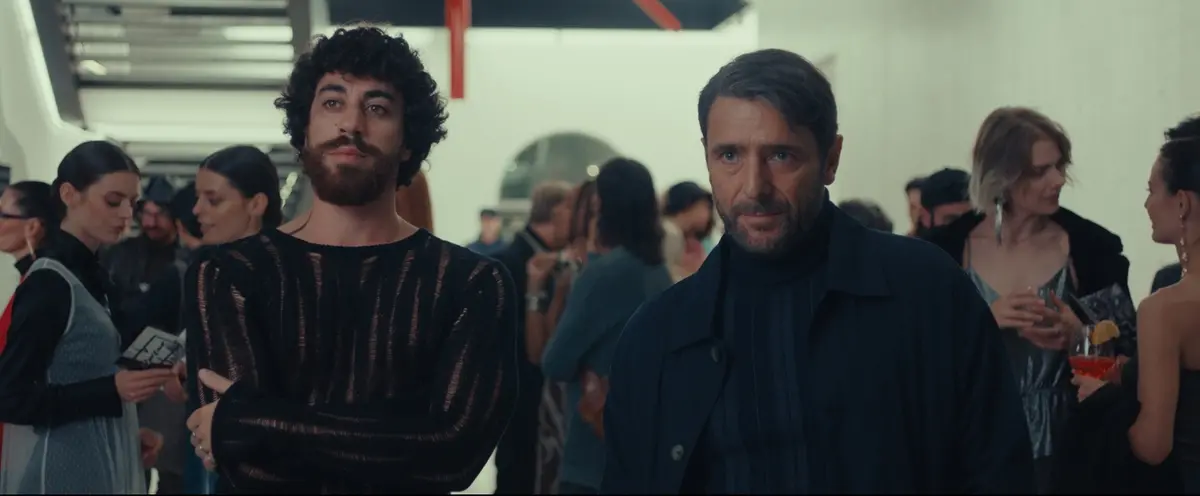 Eduardo Scarpetta e Adriano Giannini in Gioco pericoloso - Foto Lucia Iuorio