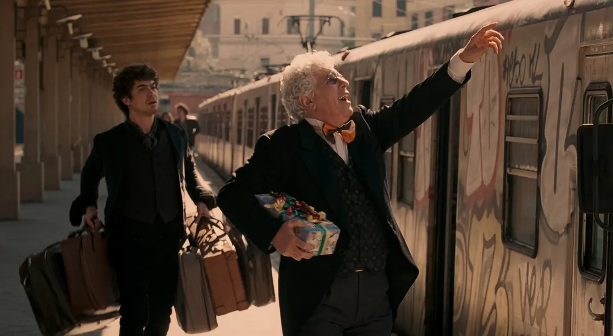 Riccardo Scamarcio e Ninetto Davoli: Porno-Teo-Kolossal secondo Pasolini di Abel Ferrara