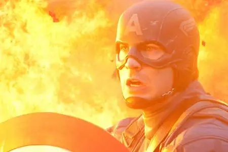 Chris Evans \\u00E8 <i>Captain America</i>