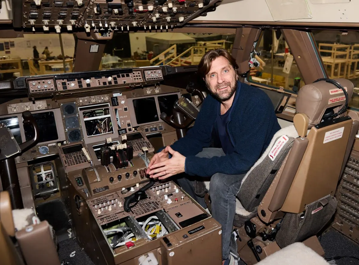 Ruben Östlund sul set di The Entertainment System Is Down