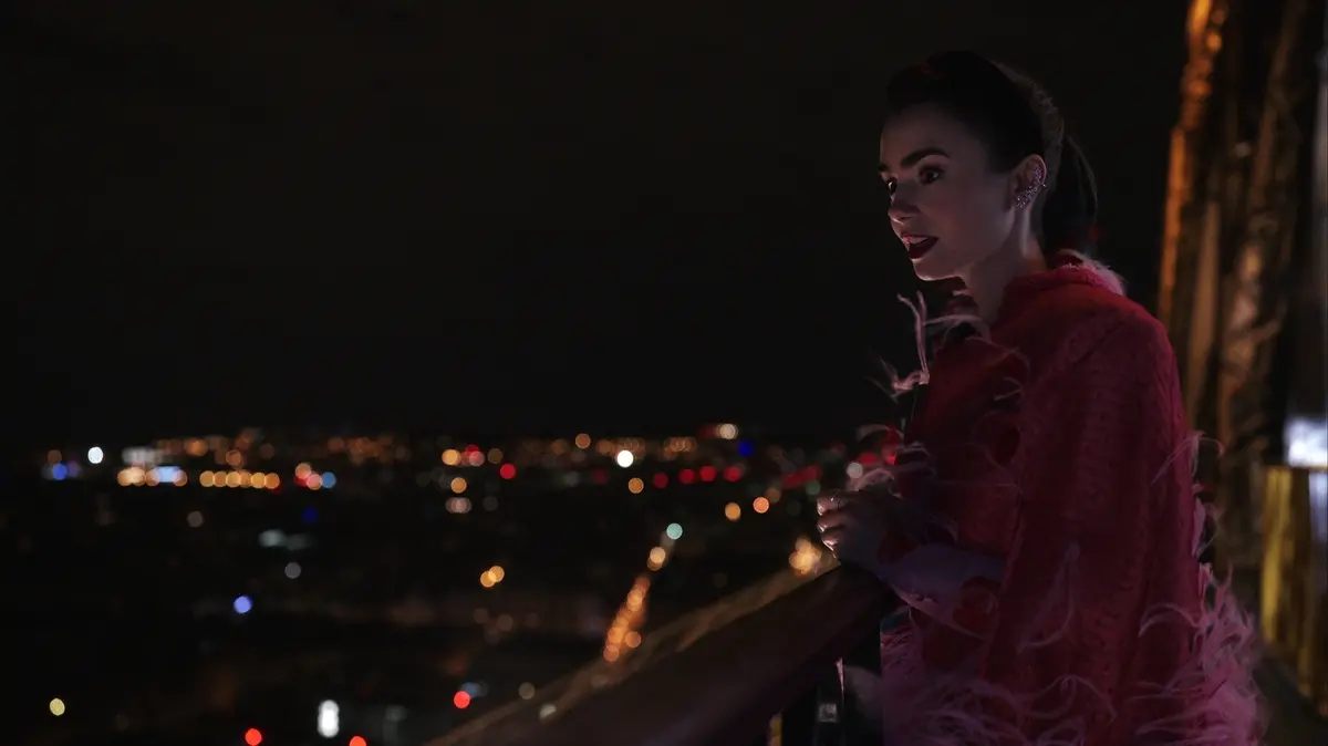 Lily Collins in Emily in Paris - Courtesy of Netflix