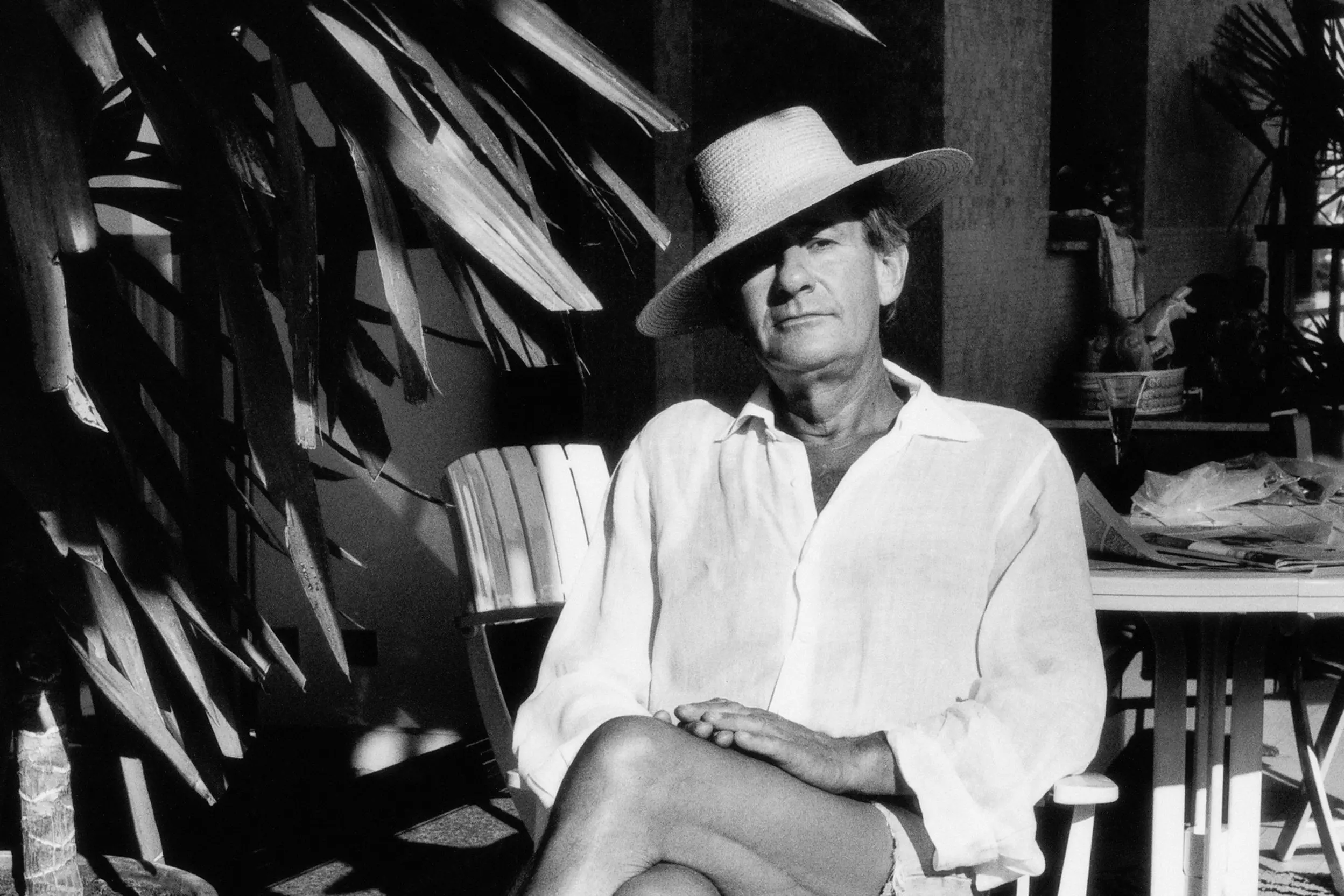 Helmut at home, Monte Carlo, 1987 (c) Foto Alice Springs, Helmut Newton Estate Courtesy Helmut Newton Foundation