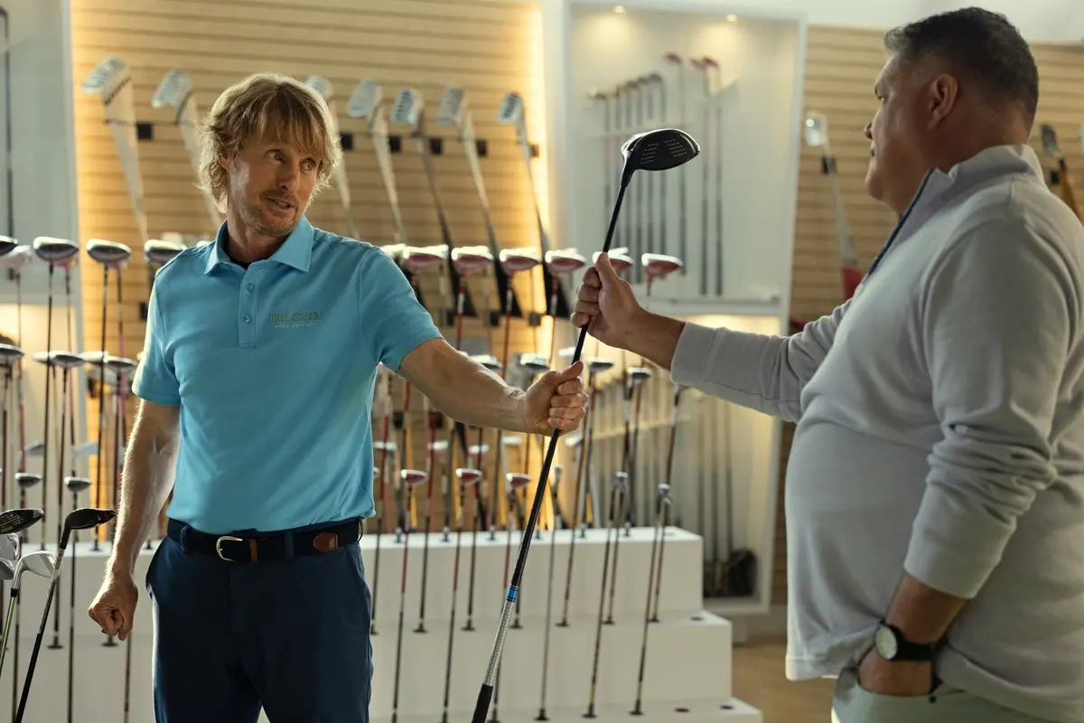 Owen Wilson e Aaron Douglas in Stick