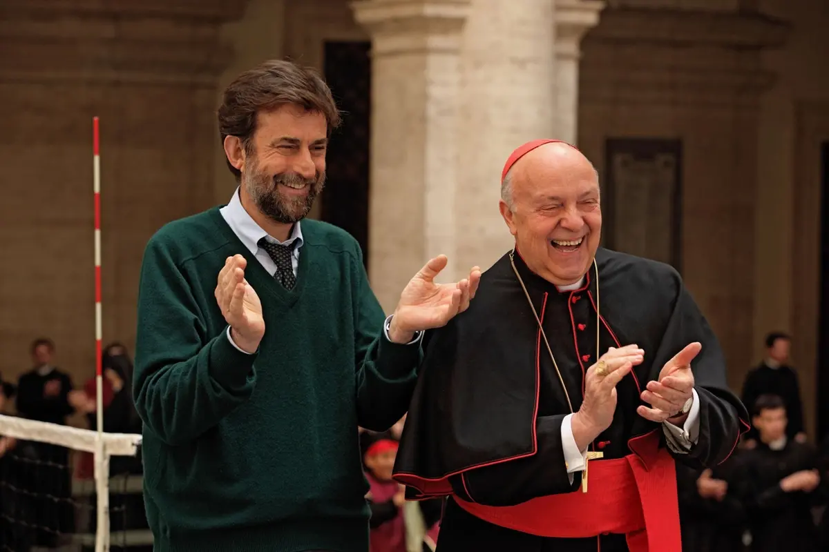 Nanni Moretti e Renato Scarpa in Habemus Papam