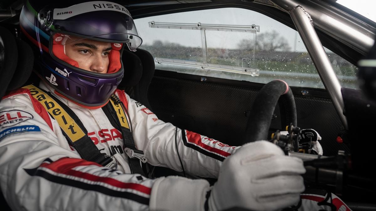Archie Madekwe in Gran Turismo - the story of a pipe dream