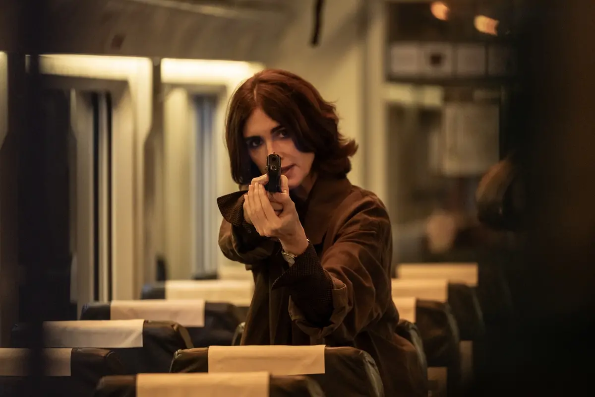 Paz Vega in Siviglia 1992 - Foto Maria Heras © 2023 Netflix, Inc.