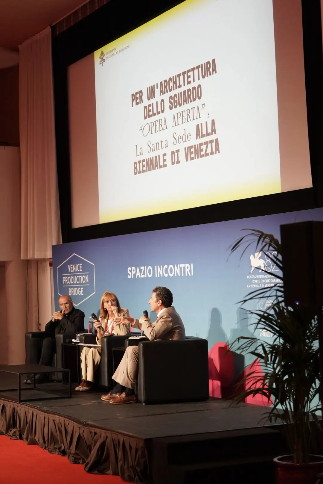 il Cardinale José Tolentino de Mendonça, Elisabetta Soglio, Pietrangelo Buttafuoco