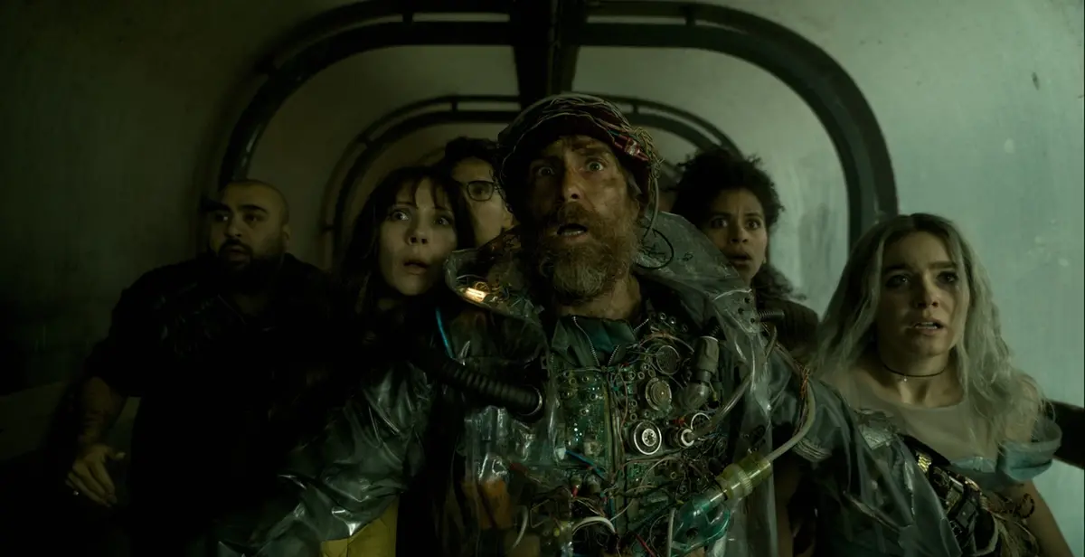 Asim Chaudhry, Juno Temple, Michael Peña, Sam Rockwell, Zazie Beetz, Haley Lu Richardson in Good Luck, Have Fun, Don’t Die