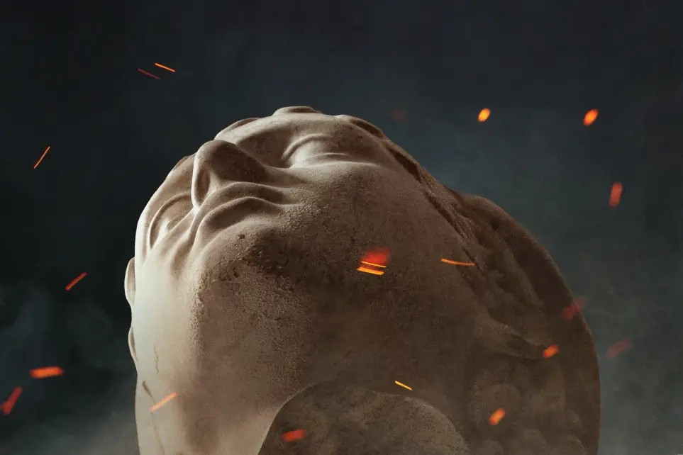 Un dettaglio del teaser poster di Odissea di Christopher Nolan