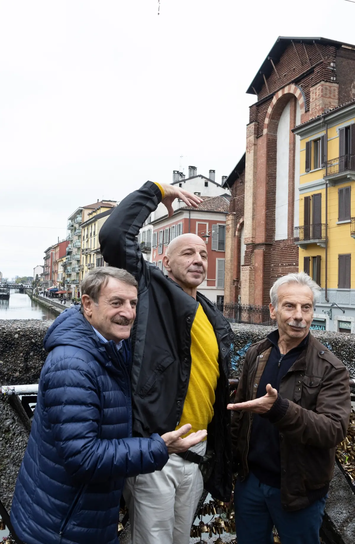 Giacomo Poretti, Aldo Baglio e Giovanni Storti