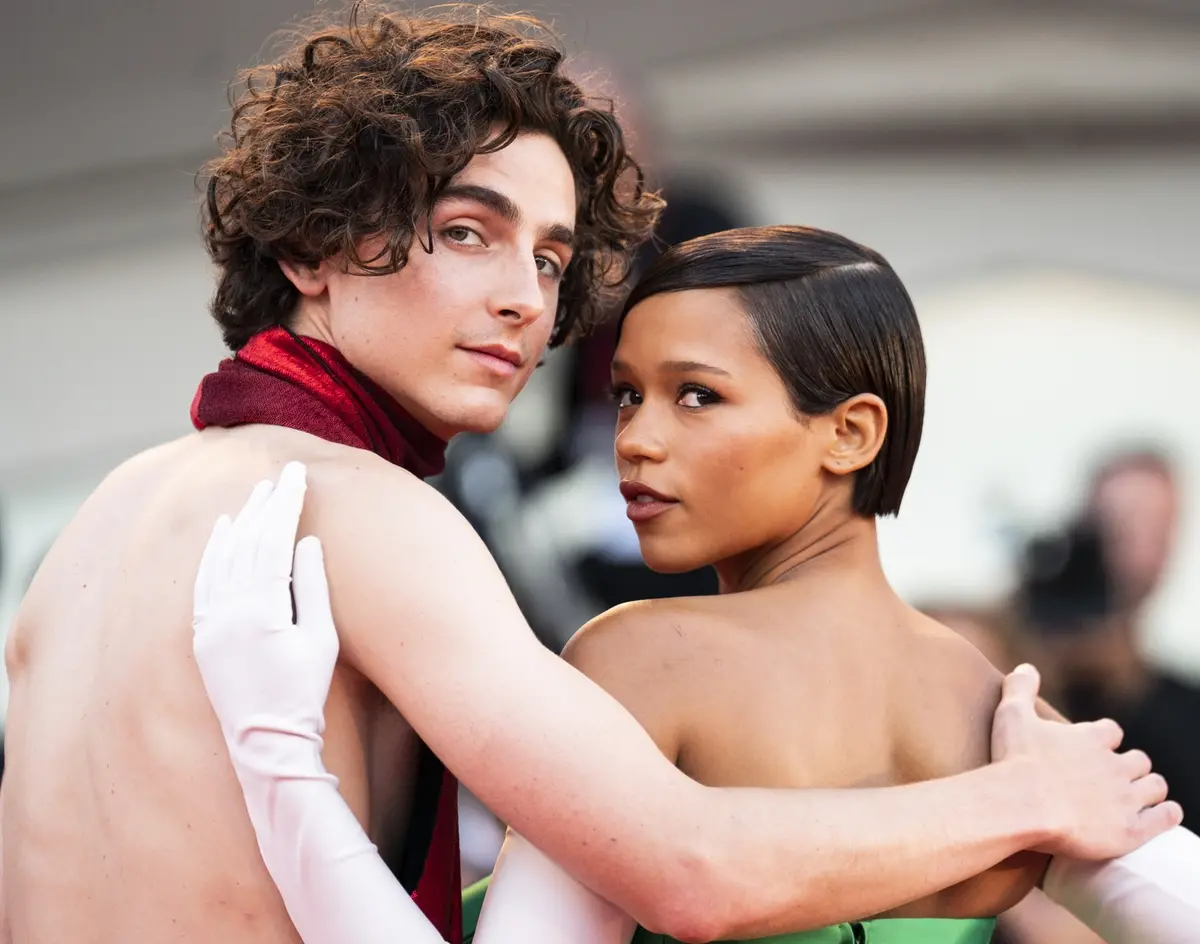 Timothée Chalamet e Taylor Russell (credits Karen Di Paola)