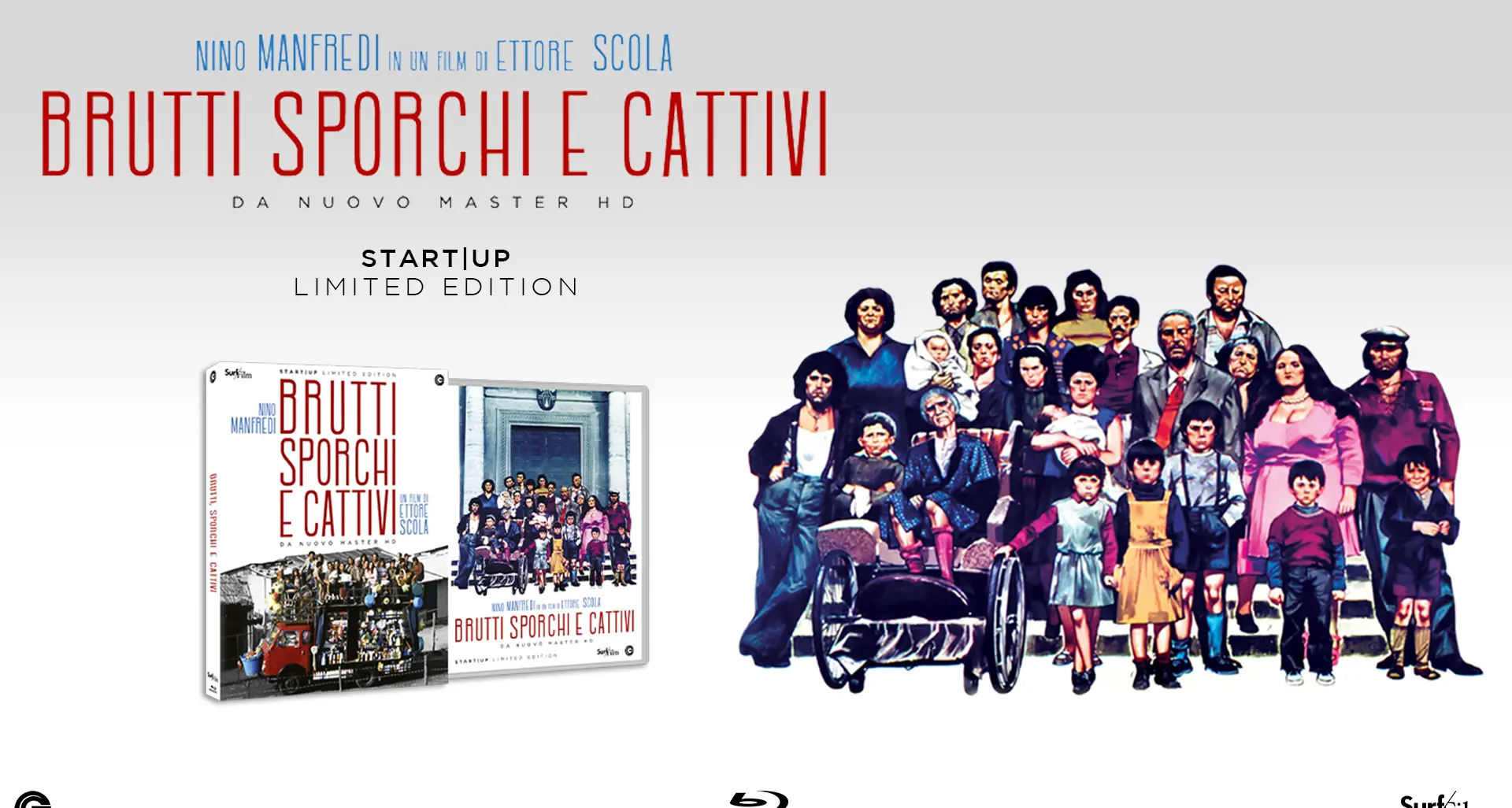 Brutti, sporchi e cattivi in Blu-ray