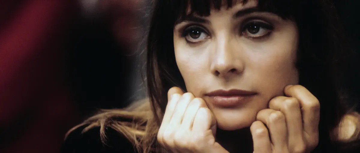Marie Trintignant in un fotogramma di Da rockstar ad assassino - Il caso Cantat - © Martine Peccoux. All rights reserved 2025 _ Bridgeman Images