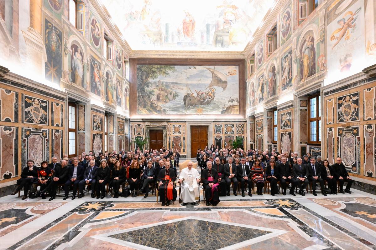 La Fondazione Ente dello Spettacolo in Udienza da Papa Francesco. «Il