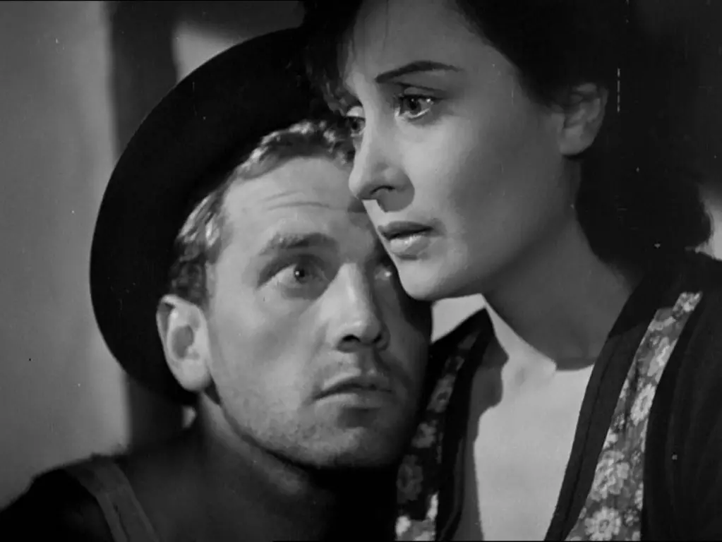 Massimo Girotti e Clara Calamai in Ossessione