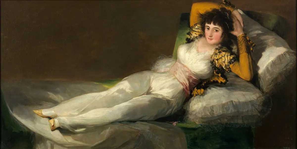 Maya vestida di Francisco Goya