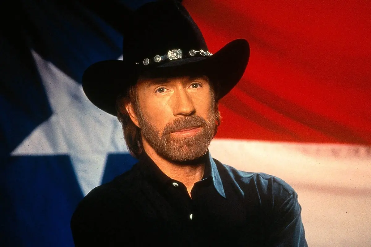 Chuck Norris in Walker Texas Ranger , Webphoto