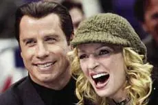 John Travolta e Uma Thurman