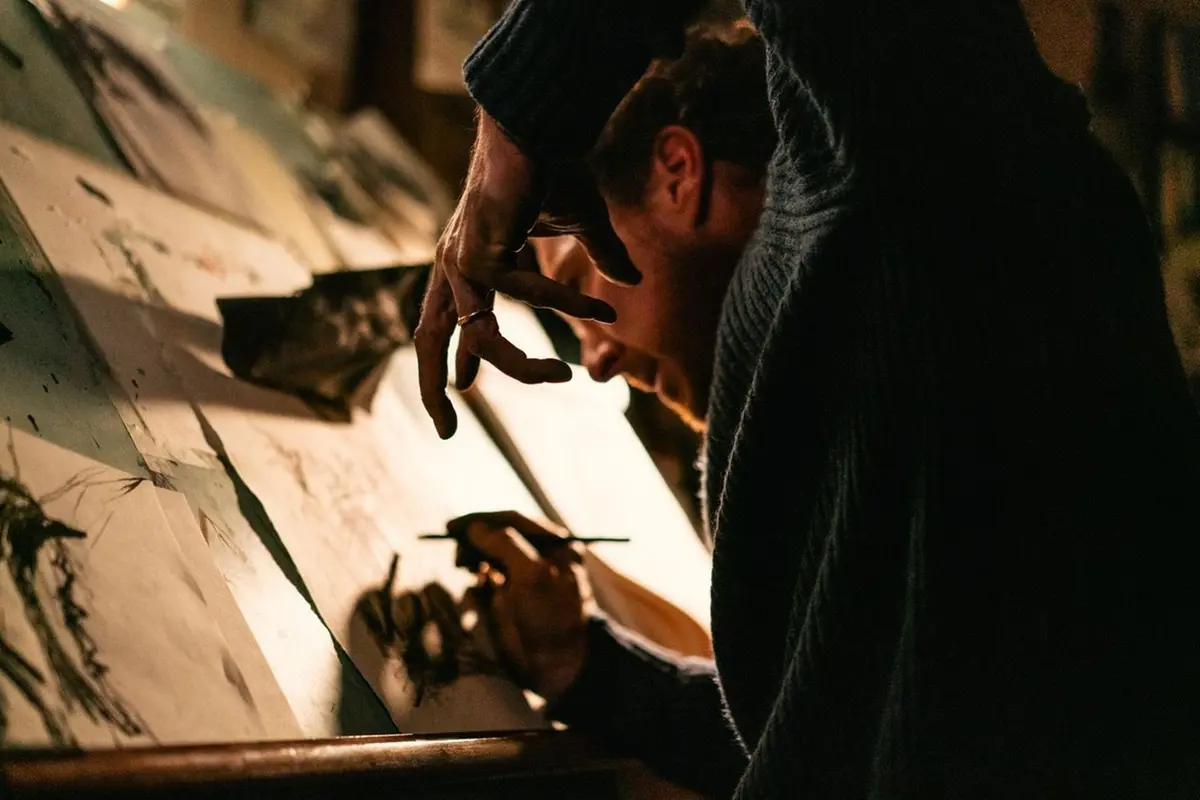 Benedict Cumberbatch in The Thing with Feathers