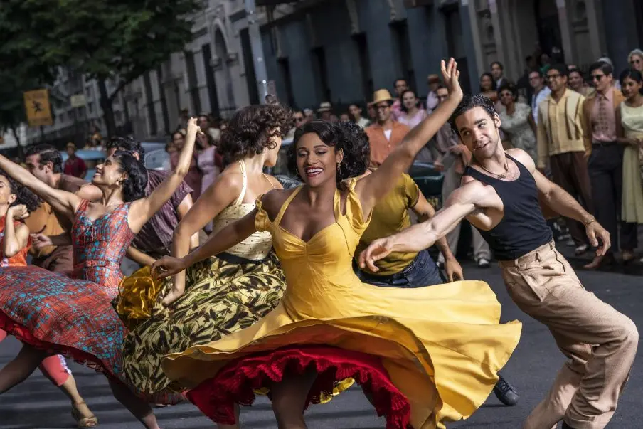 Ariana DeBose as Anita and David Alvarez as Bernardo in 20th Century Studios\\u2019 WEST SIDE STORY.