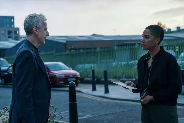 Peter Capaldi e Cush Jumbo in Criminal Record