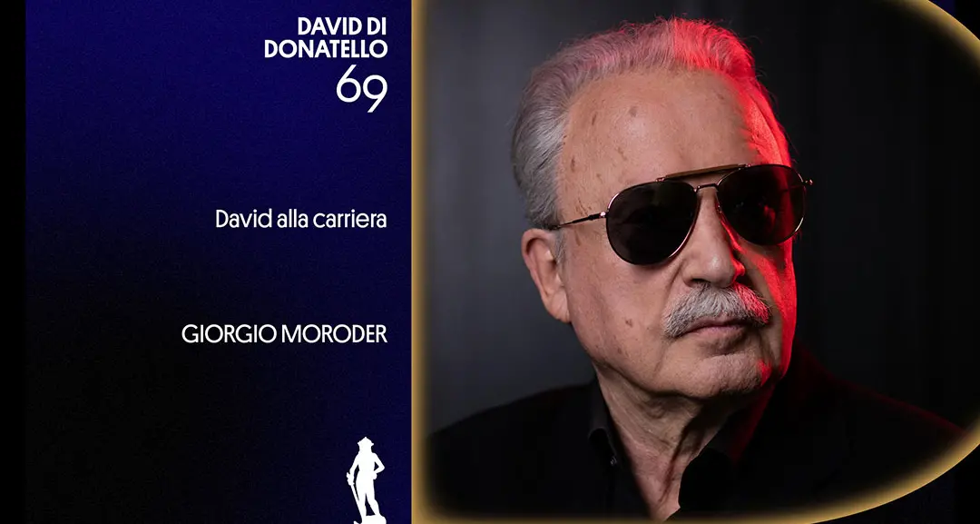 Il Premio Oscar Giorgio Moroder riceverà il David alla Carriera