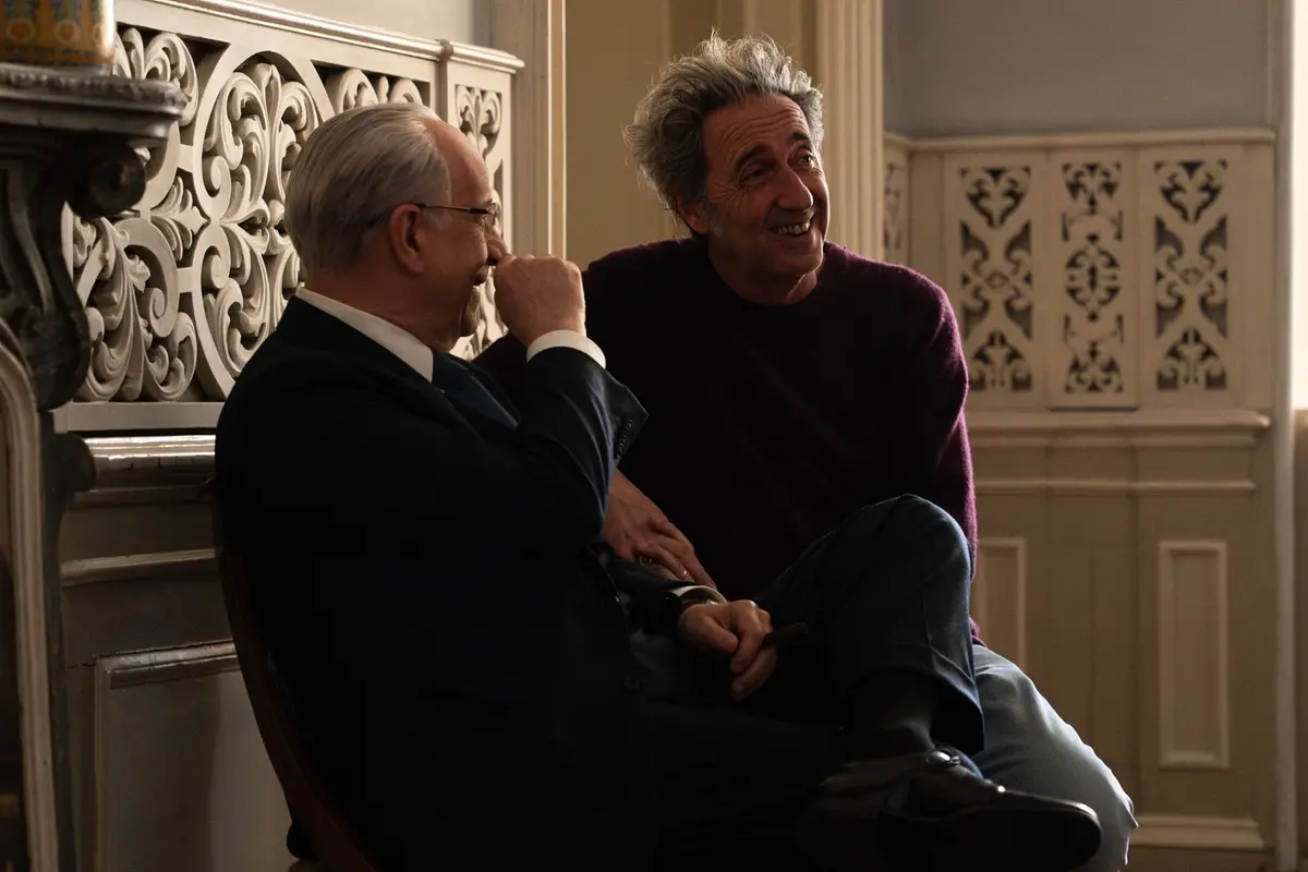 La Grazia - Toni Servillo e Paolo Sorrentino - foto \\u00A9 Andrea Pirrello