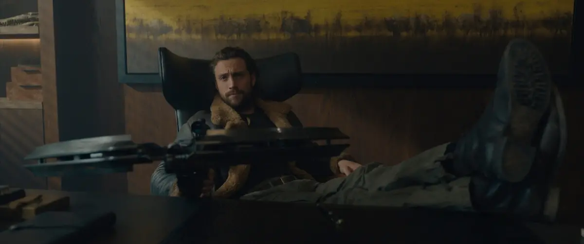 Aaron Taylor Johnson in Kraven - Il cacciatore