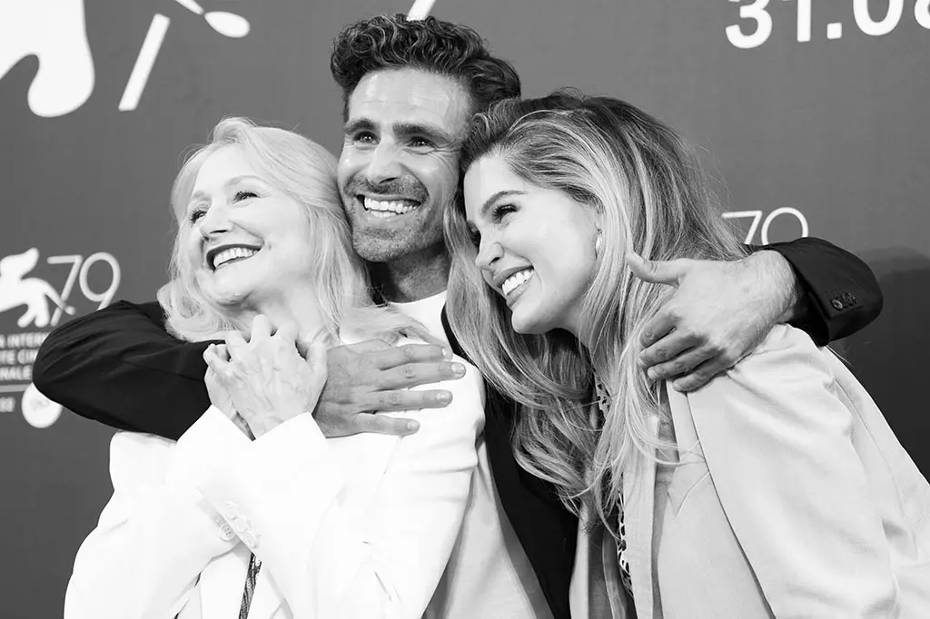 Andrea Pallaoro con Patricia Clarkson e Trace Lysette - Foto Karen Di Paola