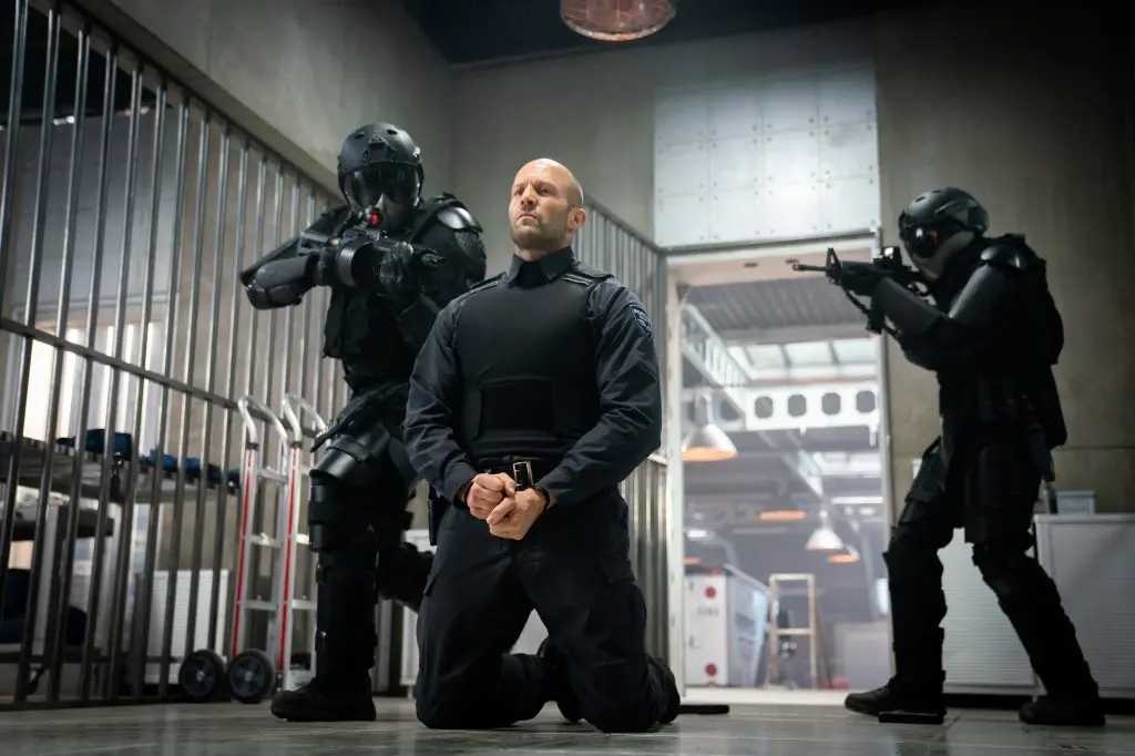 Jason Statham stars as H in director Guy Ritchie\\'s WRATH OF MAN, A Metro Goldwyn Mayer Pictures film.Photo credit: Christopher Raphael\\u00A9 2021 Metro-Goldwyn-Mayer Pictures Inc. All Rights Reserved