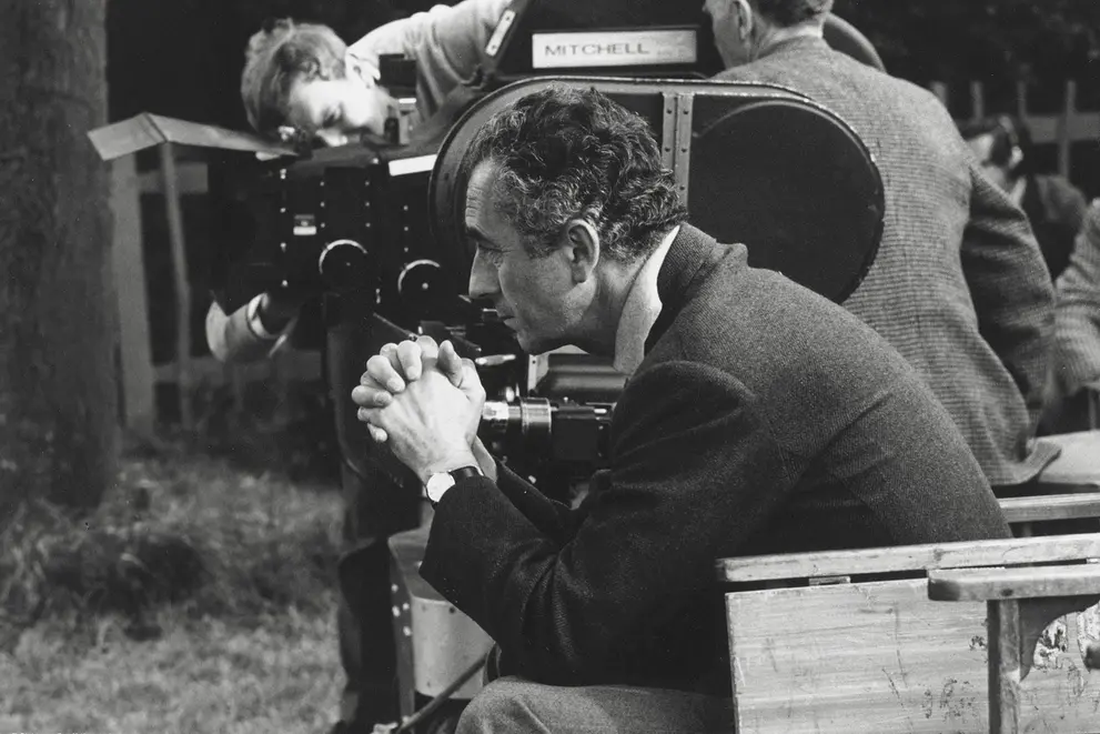 Michelangelo Antonioni sul set di Blow Up , Ferrara, Gallerie d\\u2019Arte Moderna e Contemporanea, Archivio Michelangelo Antonioni