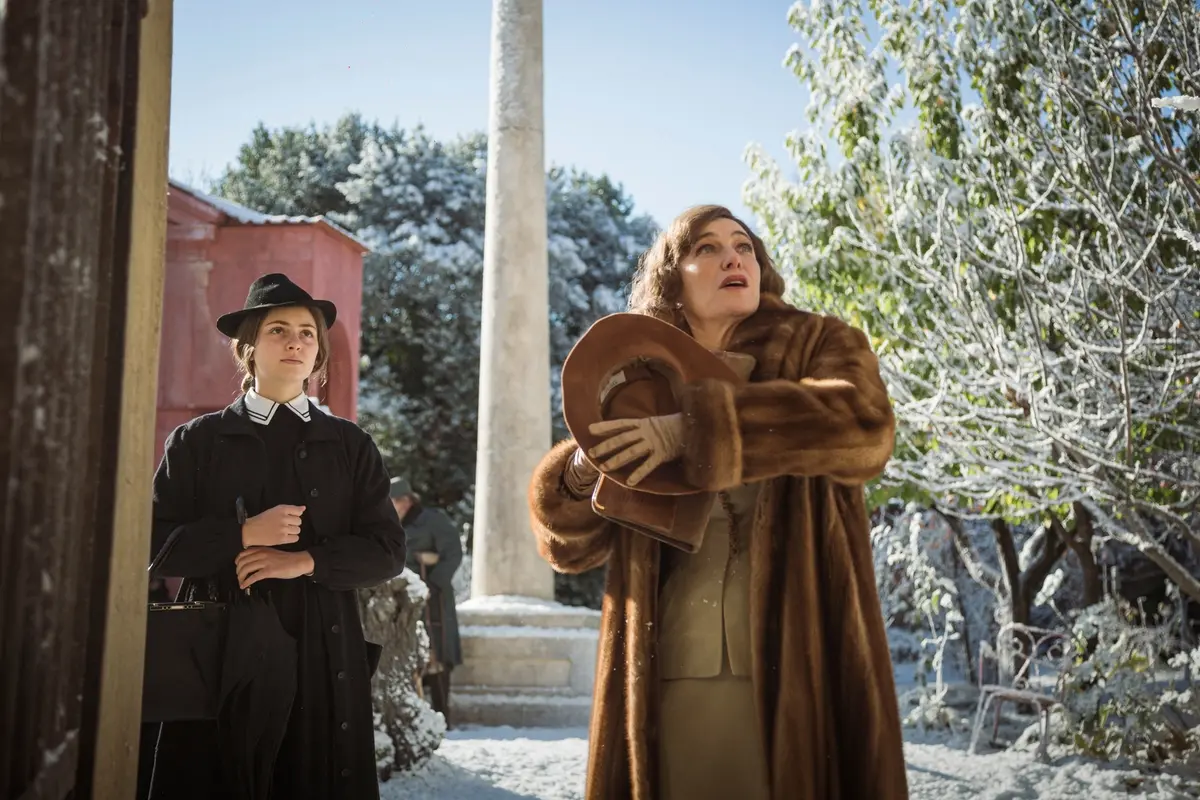 Valeria Bruni Tedeschi in Le pupille - Foto di Simona Pampallona