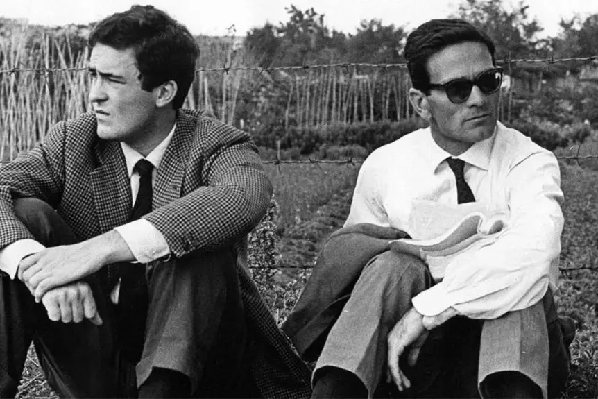Bernardo Bertolucci e Pier Paolo Pasolini